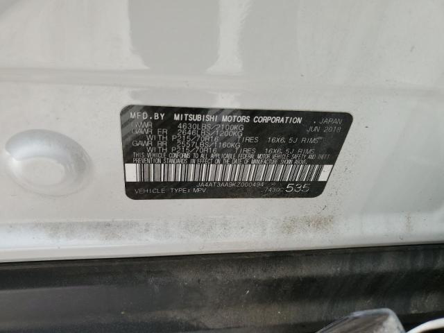 Photo 14 from auction – 2019 MITSUBISHI ECLIPSE CR with VIN JA4AT3AA9KZ000494