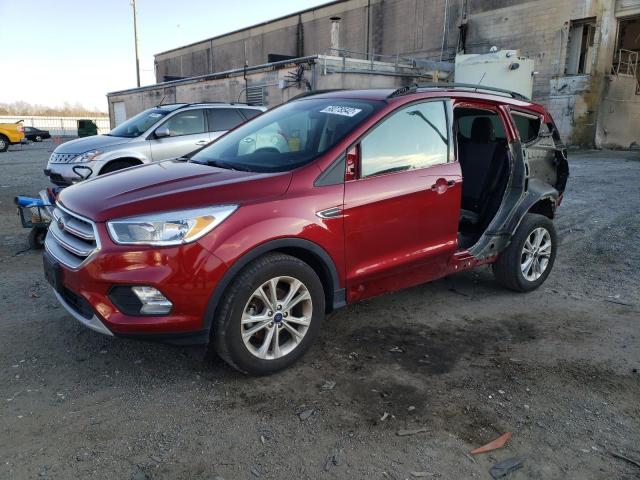 FORD ESCAPE SE 2018 with VIN 1FMCU0GD5JUC60295 - Photo from auction