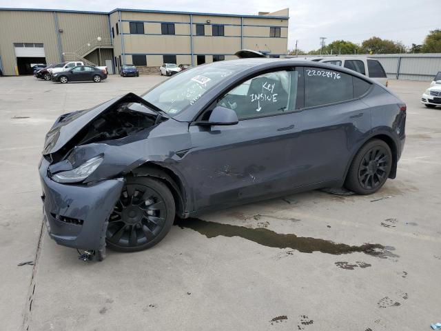 TESLA MODEL Y 2022 with VIN 7SAYGDEE9NF368473 - Photo from auction