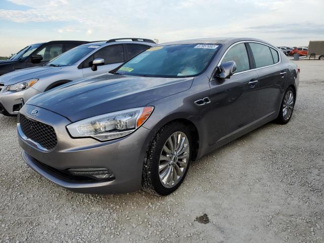 KIA K900 2015 with VIN KNALW4D45F6022157 - Photo from auction