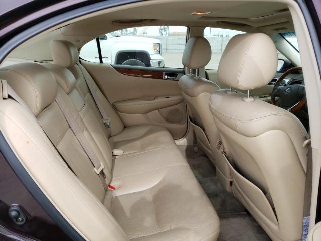 Photo 10 from auction – 2005 LEXUS ES 330 with VIN JTHBA30G655089960