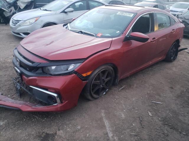 HONDA CIVIC 2019 with VIN 19XFC1F31KE016954 - Photo from auction