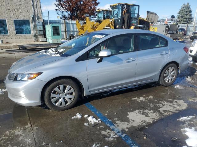 HONDA CIVIC LX 2012 with VIN 2HGFB2F51CH585109 - Photo from auction