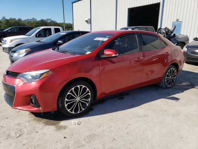 TOYOTA COROLLA L 2015 with VIN 2T1BURHE4FC383831 - Photo from auction