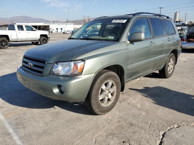 TOYOTA HIGHLANDER 2007 with VIN JTEGD21A270156990 - Photo from auction