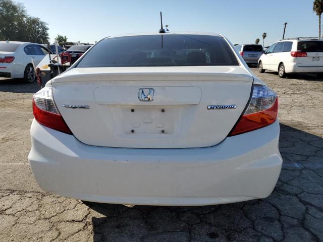 Photo 6 from auction – 2012 HONDA CIVIC HYBR with VIN JHMFB4F32CS006645