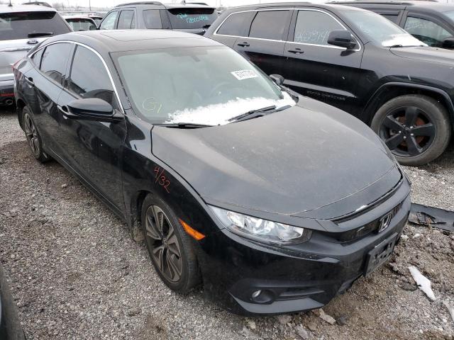 HONDA CIVIC EX 2018 with VIN JHMFC1F39JX027827 - Photo from auction
