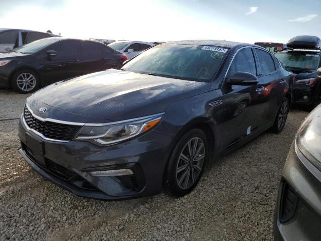 KIA OPTIMA EX 2019 with VIN 5XXGU4L12KG307718 - Photo from auction