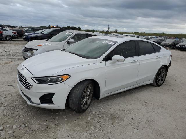 FORD FUSION SEL 2020 with VIN 3FA6P0CD8LR191889 - Photo from auction