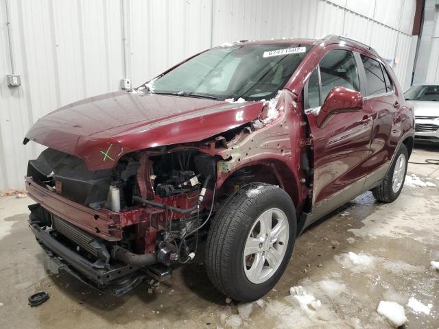 CHEVROLET TRAX 1LT 2016 with VIN 3GNCJLSB5GL253961 - Photo from auction