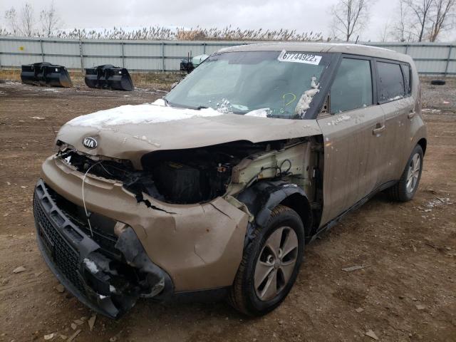 KIA SOUL 2014 with VIN KNDJN2A26E7082817 - Photo from auction