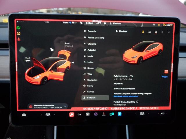 Photo 9 from auction – 2018 TESLA MODEL 3 with VIN 5YJ3E1EA5JF025971