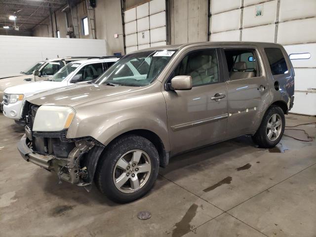 HONDA PILOT EXL 2009 with VIN 5FNYF486X9B017629 - Photo from auction