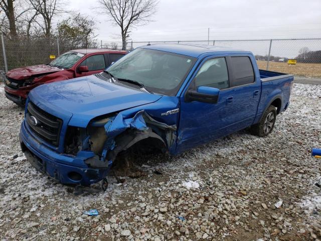 FORD F150 SUPER 2013 with VIN 1FTFW1EF5DFB77870 - Photo from auction