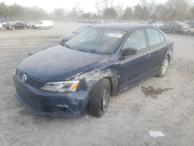 VOLKSWAGEN JETTA BASE 2013 with VIN 3VW2K7AJ9DM254325 - Photo from auction