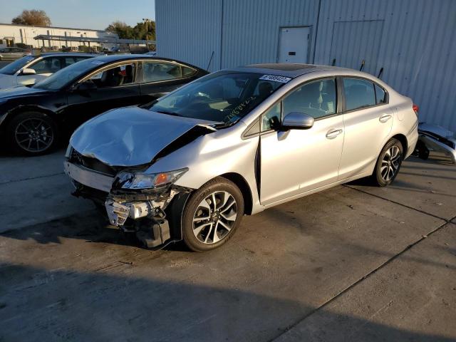 HONDA CIVIC EX 2014 with VIN 19XFB2F86EE275562 - Photo from auction