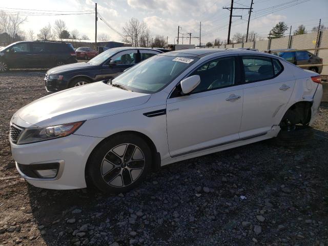 KIA OPTIMA HYB 2013 with VIN KNAGM4AD4D5060283 - Photo from auction