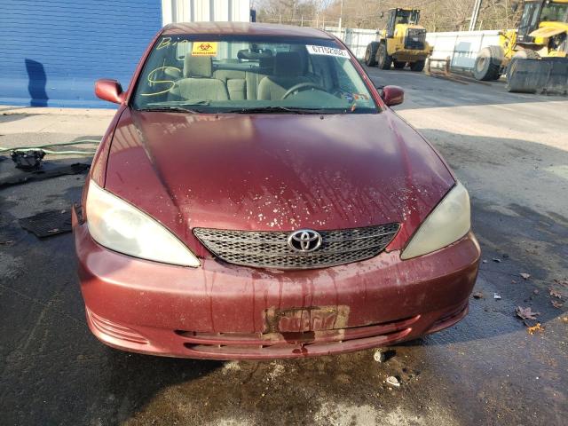 Photo 5 from auction – 2002 TOYOTA CAMRY LE with VIN 4T1BF32K82U010211