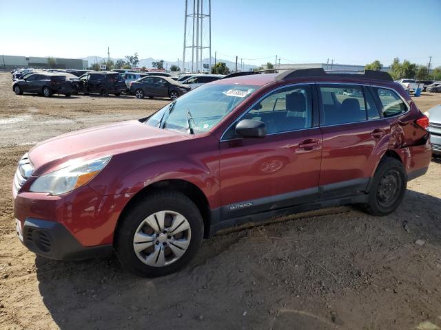 SUBARU OUTBACK 2. 2013 with VIN 4S4BRBAC9D3245415 - Photo from auction