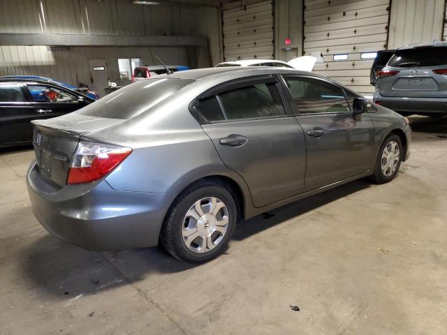 Photo 3 from auction – 2012 HONDA CIVIC HYBR with VIN JHMFB4F28CS005605