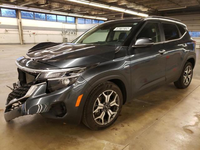 KIA SELTOS EX 2021 with VIN KNDERCAA5M7180755 - Photo from auction