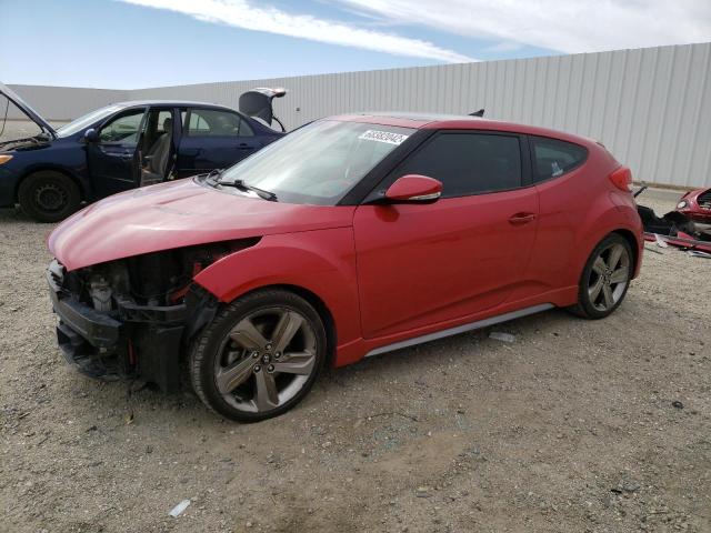 HYUNDAI VELOSTER T 2014 with VIN KMHTC6AE9EU197988 - Photo from auction