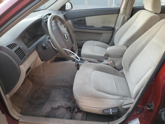 Photo 7 from auction – 2005 KIA SPECTRA LX with VIN KNAFE121555024521