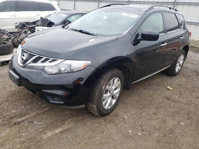 NISSAN MURANO S 2011 with VIN JN8AZ1MW4BW177489 - Photo from auction