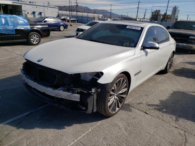 BMW 750 LI 2015 with VIN WBAYE8C56FD781826 - Photo from auction