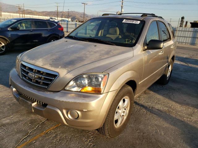 KIA SORENTO EX 2007 with VIN KNDJD736X75755252 - Photo from auction