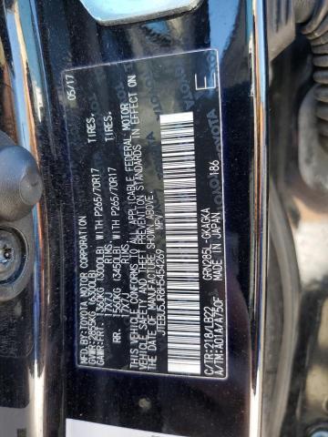 Photo 14 from auction – 2017 TOYOTA 4RUNNER SR with VIN JTEBU5JR8H5454269