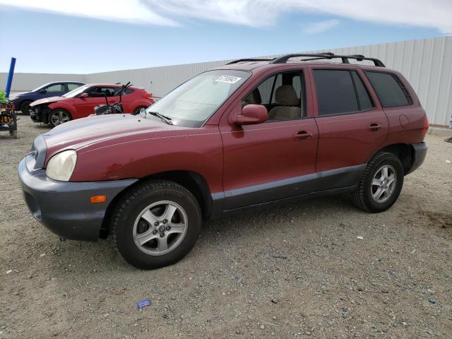 HYUNDAI SANTA FE G 2004 with VIN KM8SC73E34U589569 - Photo from auction