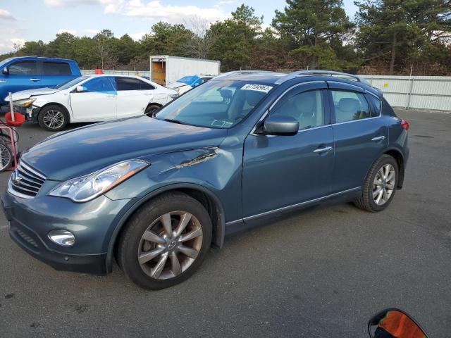 INFINITI EX35 BASE 2008 with VIN JNKAJ09E38M302319 - Photo from auction