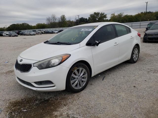 KIA FORTE LX 2014 with VIN KNAFX4A66E5218306 - Photo from auction