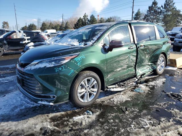 TOYOTA SIENNA LIM 2021 with VIN 5TDESKFCXMS006582 - Photo from auction