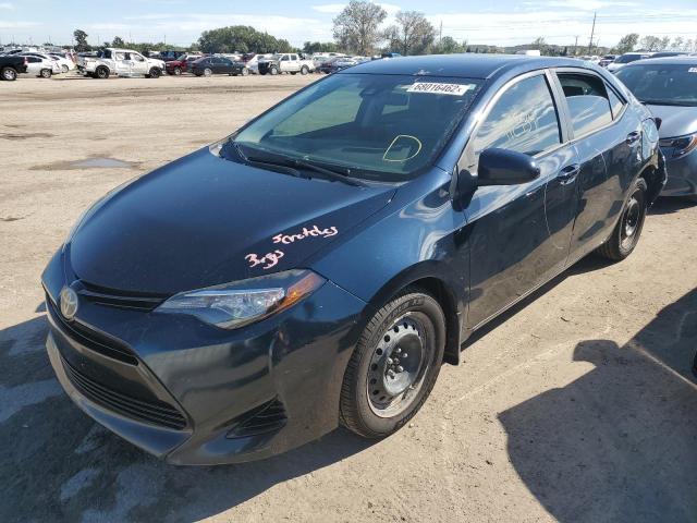 TOYOTA COROLLA L 2017 with VIN 2T1BURHE4HC848322 - Photo from auction