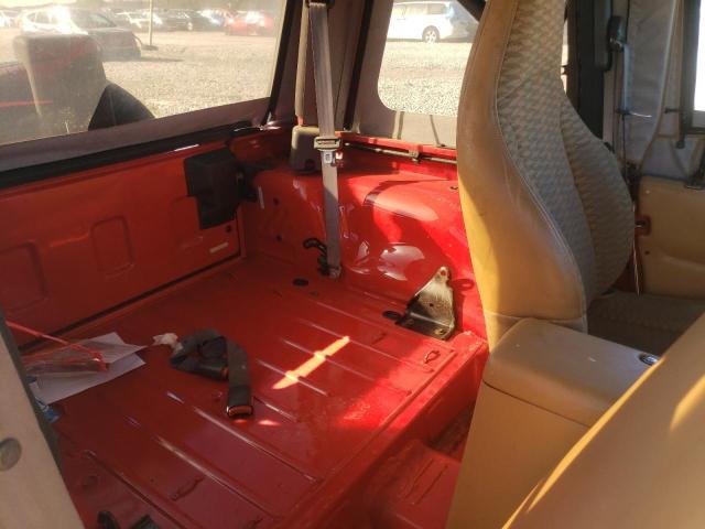 Photo 10 from auction – 1998 JEEP WRANGLER / with VIN 1J4FY19SXWP769371