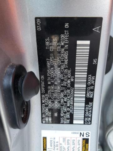Photo 14 from auction – 2009 TOYOTA 4RUNNER SR with VIN JTEZU14RX9K026662