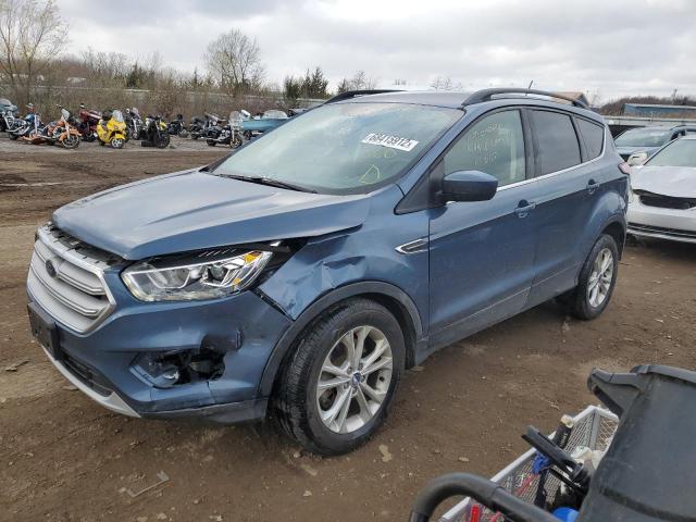 Photo 1 from auction – 2018 FORD ESCAPE SEL with VIN 1FMCU9HD0JUA21417