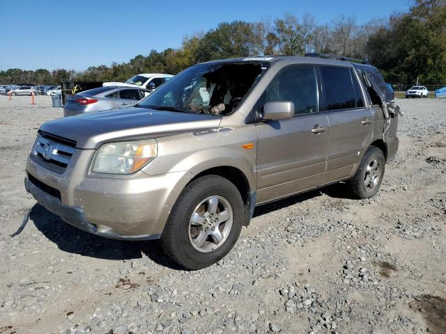 HONDA PILOT EX 2006 with VIN 2HKYF18546H513478 - Photo from auction