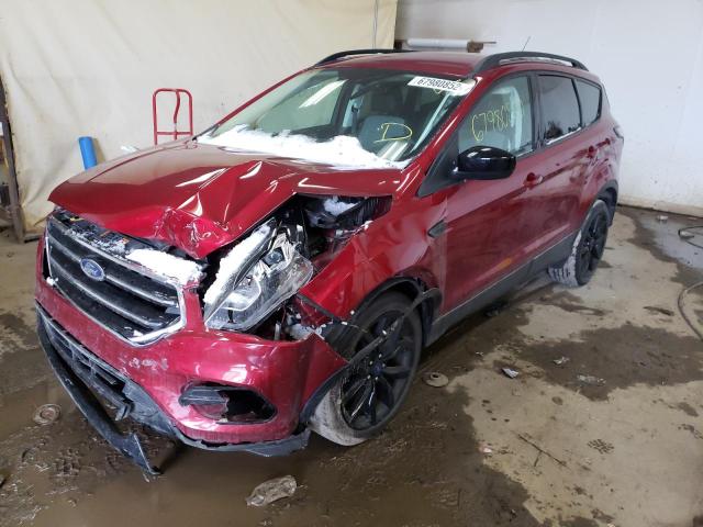FORD ESCAPE SE 2017 with VIN 1FMCU0G92HUD08678 - Photo from auction