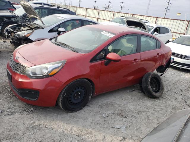 KIA RIO LX 2013 with VIN KNADM4A32D6131047 - Photo from auction