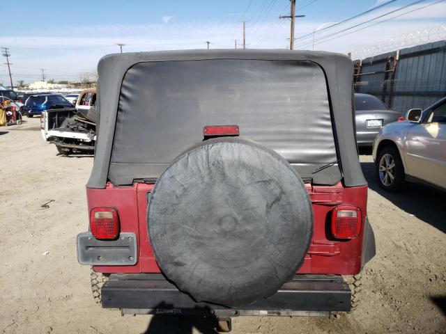 Photo 6 from auction – 1998 JEEP WRANGLER / with VIN 1J4FY29P3WP766703