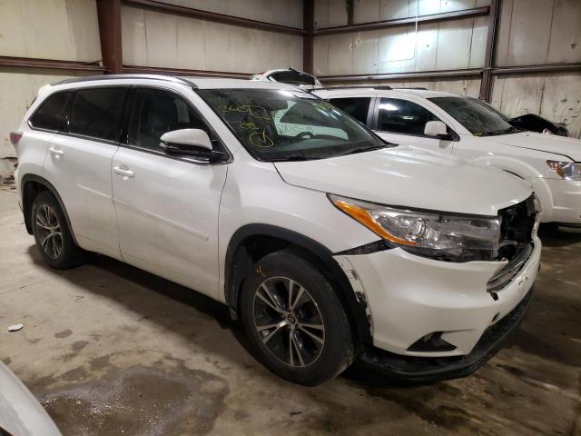 Photo 4 from auction – 2016 TOYOTA HIGHLANDER with VIN 5TDJKRFH1GS238205