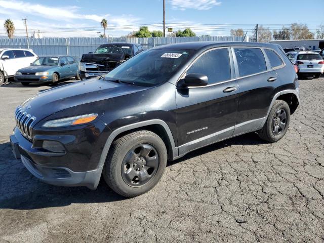 Photo 1 from auction – 2016 JEEP CHEROKEE S with VIN 1C4PJLAB6GW297425