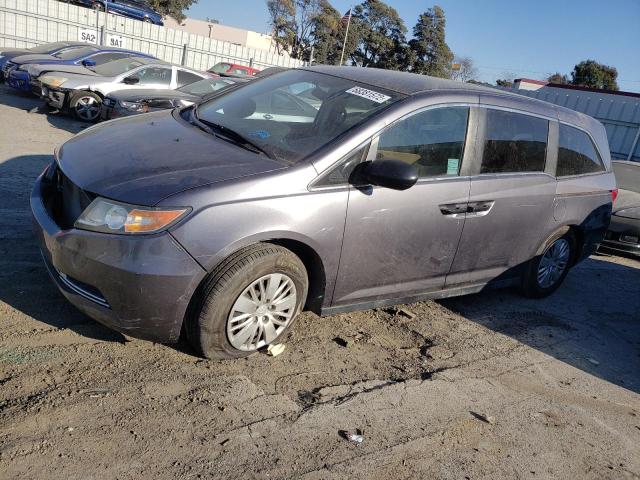 HONDA ODYSSEY LX 2015 with VIN 5FNRL5H20FB033169 - Photo from auction
