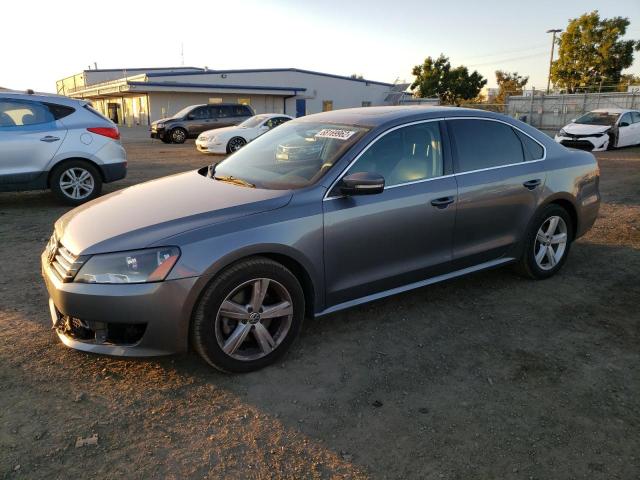 VOLKSWAGEN PASSAT SE 2013 with VIN 1VWBP7A34DC033011 - Photo from auction