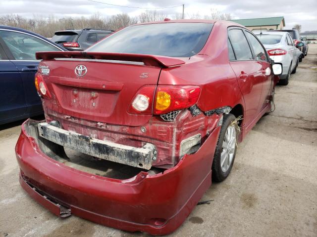 Photo 3 from auction – 2009 TOYOTA COROLLA with VIN 1NXBU40EX9Z064368