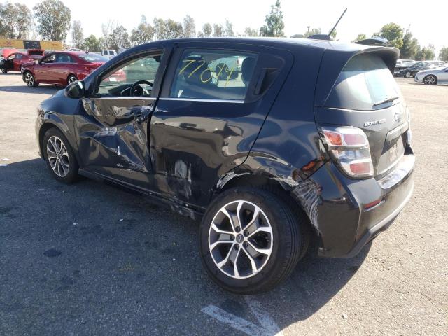 Photo 2 from auction – 2018 CHEVROLET SONIC LT with VIN 1G1JD6SB0J4115744