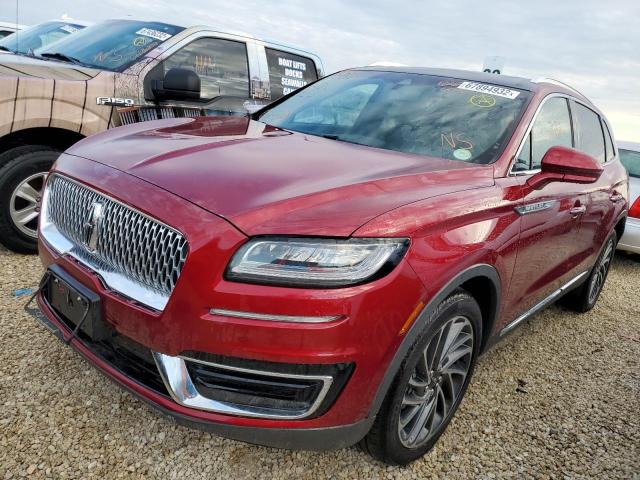 LINCOLN NAUTILUS R 2019 with VIN 2LMPJ8LP0KBL53763 - Photo from auction